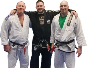 Jiu Jitsu Instructors Group Photo PNG