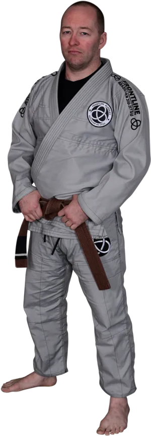 Jiu Jitsu Practitionerin Gi PNG