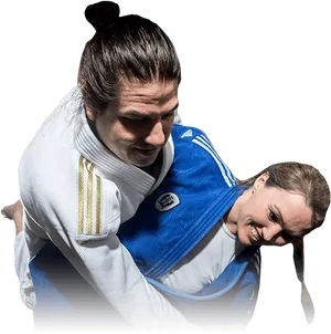 Jiu Jitsu Sparring Session PNG image