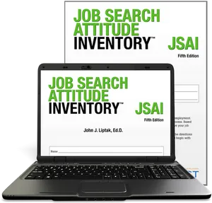 Job Search Attitude Inventory Laptop PNG image