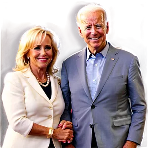 Joe Biden And Jill Biden PNG Bfe