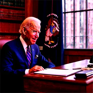 Joe Biden In Office Png Vys62 PNG image