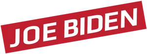 Joe Biden Text Logo PNG image