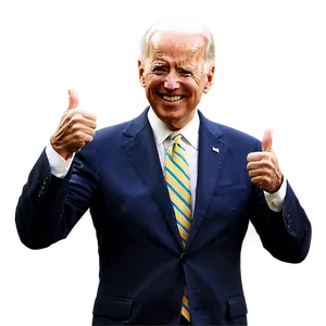 Joe Biden Thumbs Up PNG 8 PNG