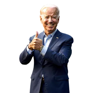 Joe Biden Thumbs Up Png Fag80 PNG image