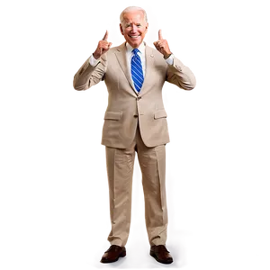 Joe Biden Victory Pose PNG 05212024 PNG