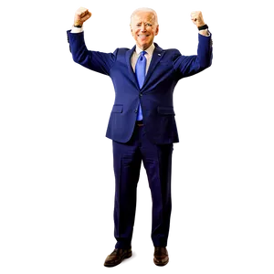 Joe Biden Victory Pose Png 31 PNG image