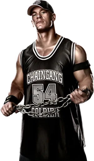 John Cena Chain Gang Soldier PNG image
