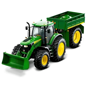 John Deere Heavy Duty Tractor Png 06262024 PNG image