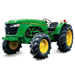 John Deere High-performance Tractor PNG 62