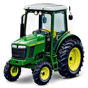 John Deere Mini Tractor Clipart Png 06262024 PNG image