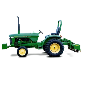 John Deere Tractor In Field Png 06262024 PNG image