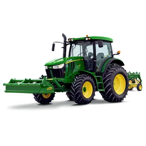 John Deere Tractor In Field Png 06262024 PNG image