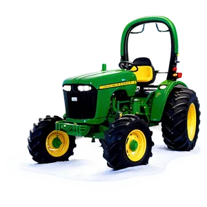 John Deere Tractor With Christmas Lights PNG Mie99 PNG