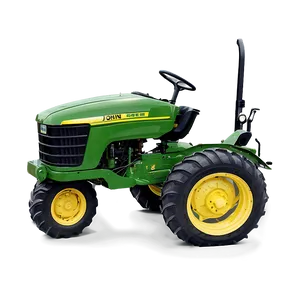 John Deere Tractor With Front Basket PNG Efw47 PNG