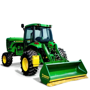 John Deere Utility Tractor Drawing Png 06262024 PNG image