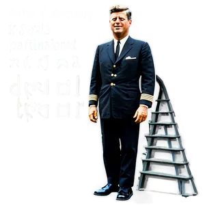 John F Kennedy Navy Uniform Png 06242024 PNG image