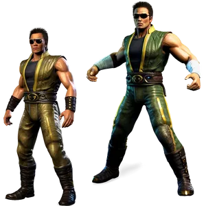 Johnny Cage Mortal Kombat 9 PNG 06292024