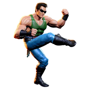 Johnny Cage Side Kick Png Ajp81 PNG image