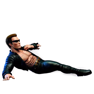 Johnny Cage Side Kick Png Aue PNG image