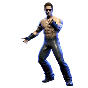 Johnny Cage Victory Stance Png 06292024 PNG image