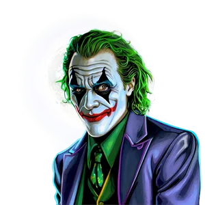 Joker And The Full Moon PNG 66
