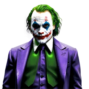 Joker Black And White PNG Glj93