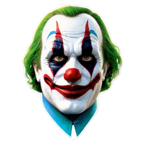 Joker Clown Mask Png 06212024 PNG image