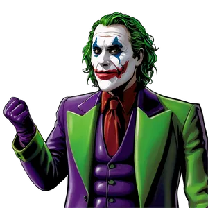 Joker Comic Panel PNG 05212024