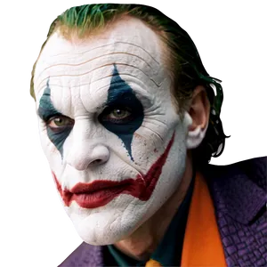 Joker Face Close-up PNG 61