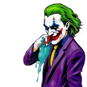 Joker Graffiti Style PNG 44