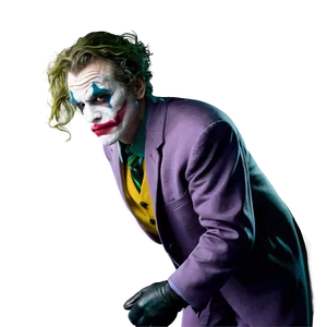 Joker In Action PNG Akr PNG