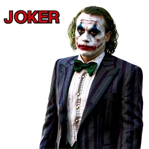 Joker In Suit Png Pbf42 PNG image