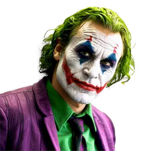 Joker Makeup Art Png 06272024 PNG image