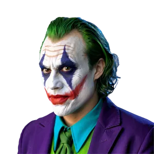Joker Makeup For Cosplay PNG Mfk69
