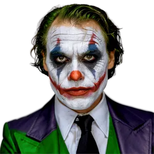 Joker Makeup For Women Png 06272024 PNG image