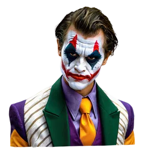 Joker Makeup Illustration PNG 72