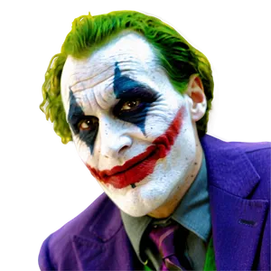 Joker Makeup Style PNG 61