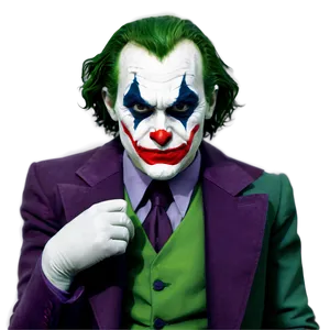 Joker's Animated Series Look PNG 11 PNG