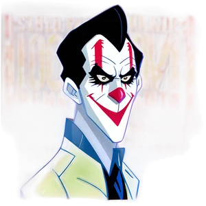 Joker's Animated Series Look PNG Pfh67 PNG