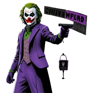 Joker's Chaotic World PNG 57 PNG