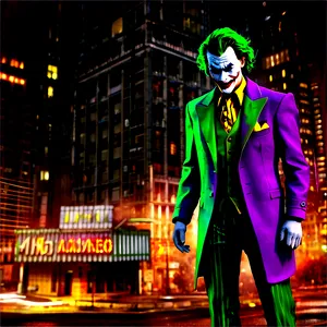 Joker's Chaotic World PNG Yxi PNG