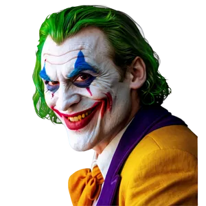 Joker's Diabolical Smile PNG 06122024