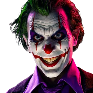 Joker's Diabolical Smile PNG Xdj