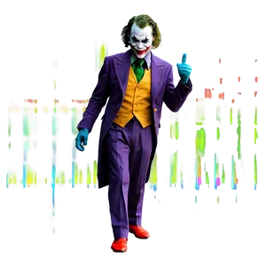 Joker's Eerie Silhouette PNG 05212024 PNG