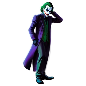 Joker's Eerie Silhouette PNG 41 PNG