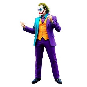 Joker's Fiery Background PNG 22