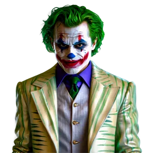 Joker's Green Hair PNG 05212024