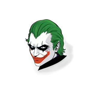 Joker's Green Hair PNG Vnl