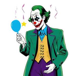 Joker's Magic Trick PNG Bvy96